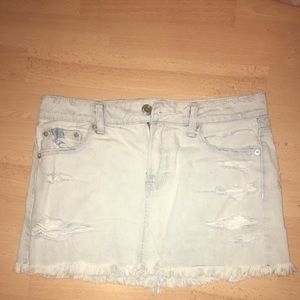 American Eagle Denim Mini Skirt